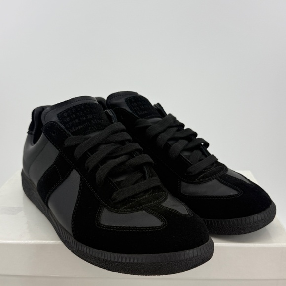 Margiela GAT Low Triple Black - Picture 2 of 9